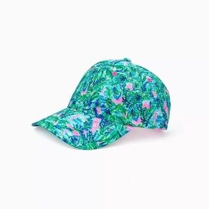 Lilly Pulitzer Blue Horizon Parfection Run Around Hat